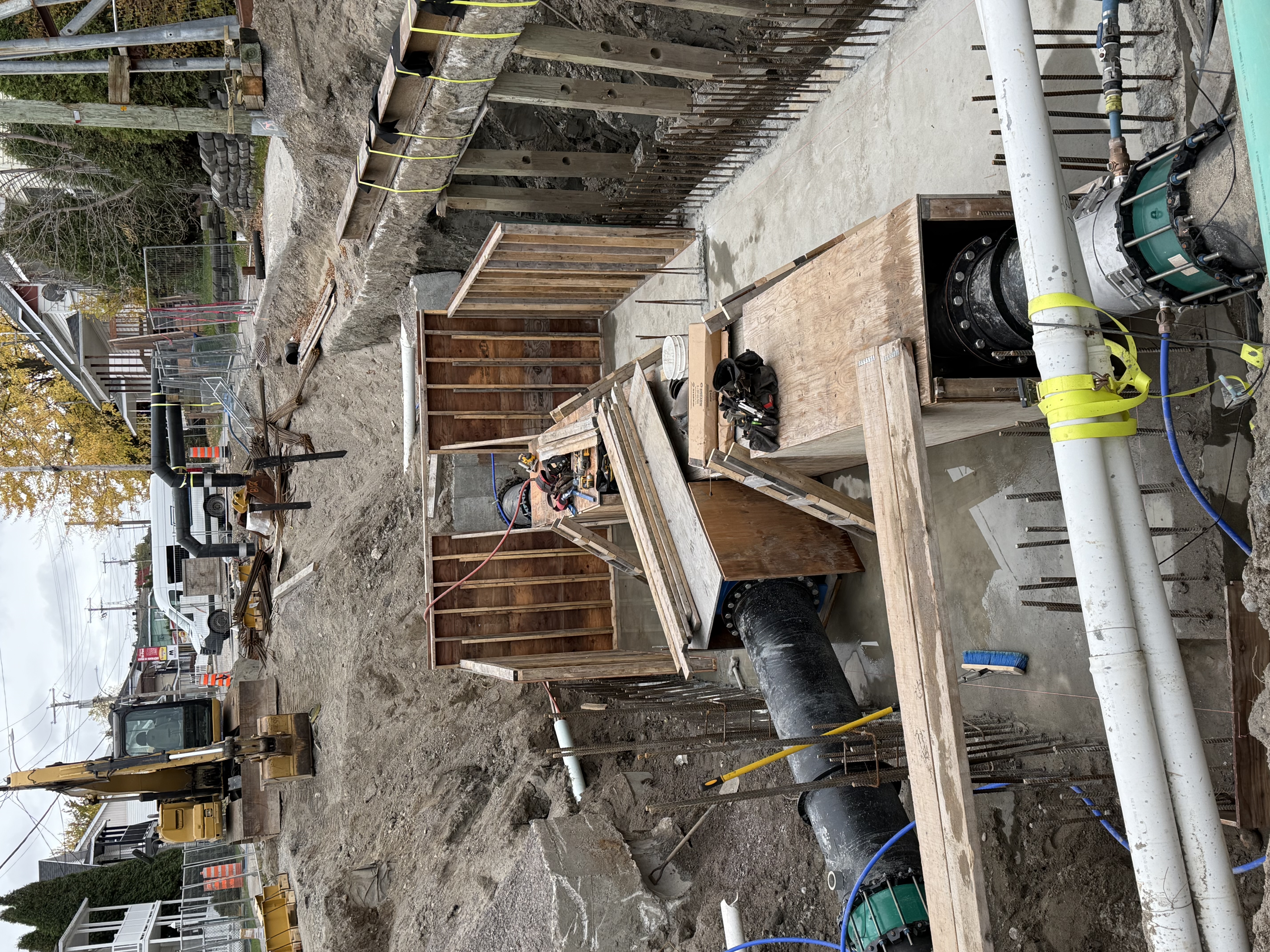 Remplacement d'une chambre de Vanne - Construction JR Savard